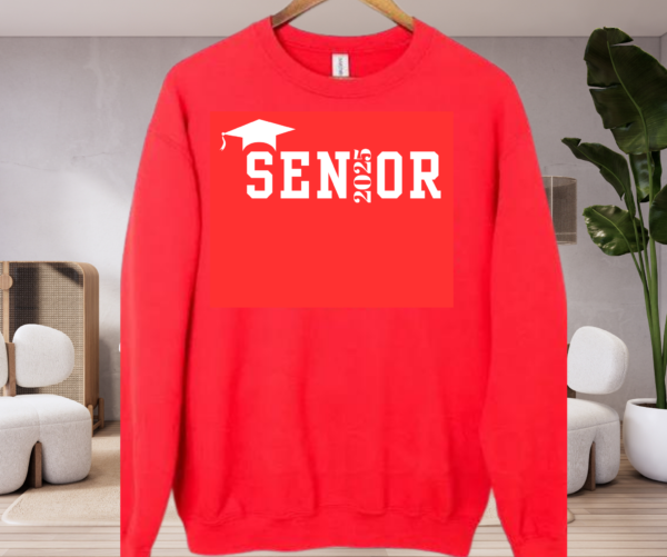 "Senior 2025 Sweatshirt – Celebrate Your Final Year in Style! Limited Time Free Shipping!" - Image 2