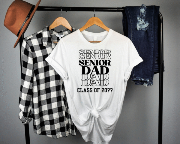Senior Dad Graduation T-shirt – Celebrate Your Grad with Pride - Image 2