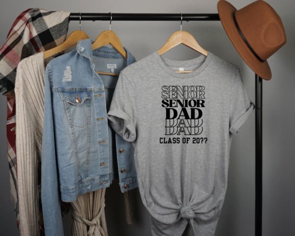 Senior Dad Graduation T-shirt – Celebrate Your Grad with Pride - Image 3