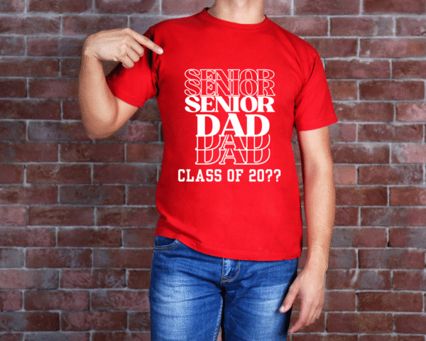 Senior Dad Graduation T-shirt – Celebrate Your Grad with Pride - Image 7