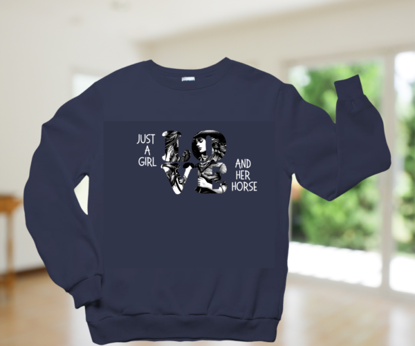 Just a Girl and Her Horse: Cozy Sweatshirts in 7 Colors – Limited Time Free Shipping - Image 4