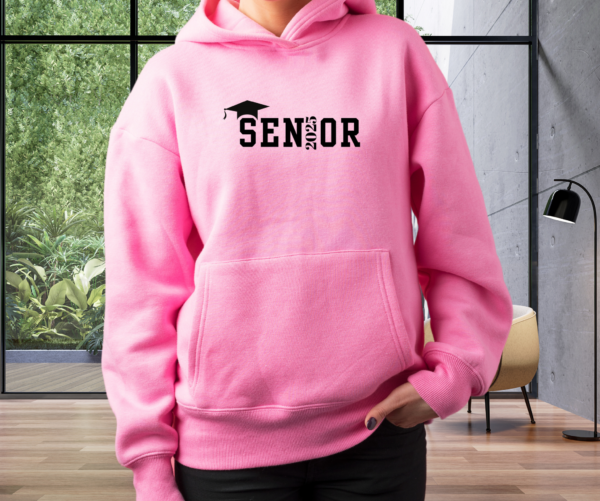 "Celebrate Your Senior Year in Style: Senior 2025 Hoodie – Limited Time Free Shipping!"