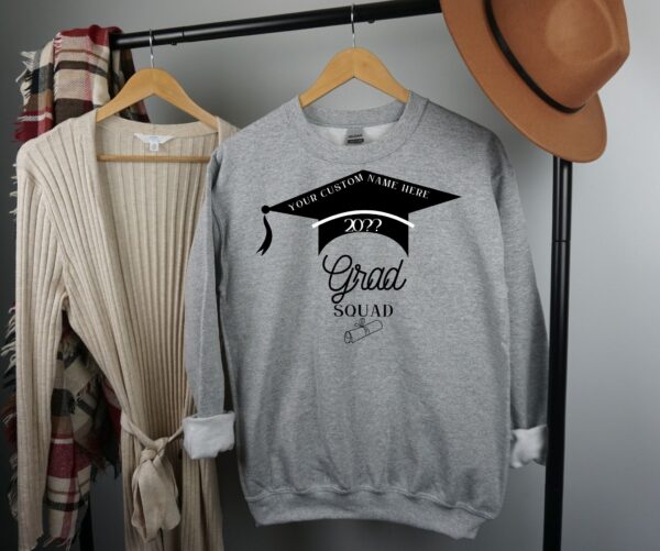 Copy of Senior Mom Sweatshirt – Personalized Graduation Design - Image 2