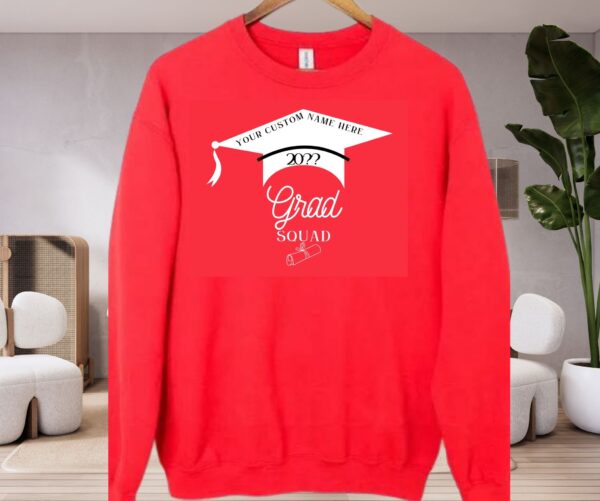 Copy of Senior Mom Sweatshirt – Personalized Graduation Design - Image 5