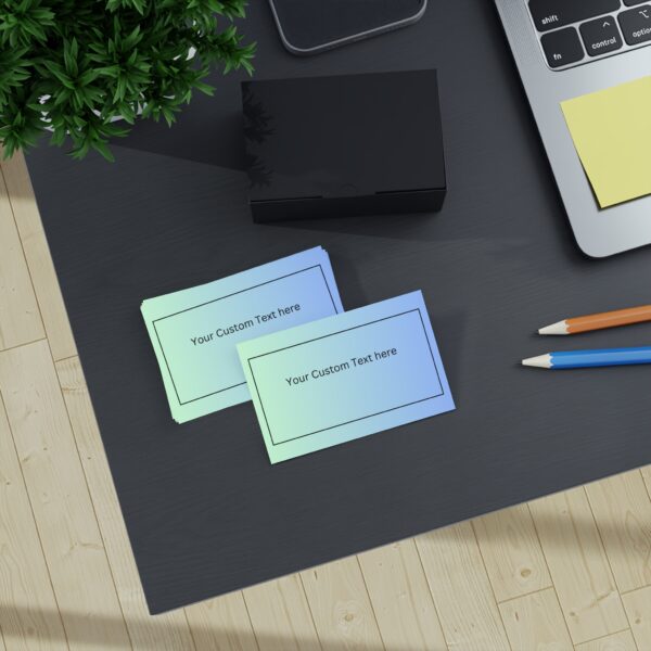 Stand Out & Make an Impression with Custom Custom Business Cards for Cleaning Services, Professional Networking Cards, Business Promotion, Unique Card Design, 100pc - Image 3