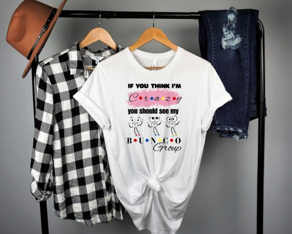 🎉 Funny Bunco T-Shirt | CRAZY Style Tee for Game Night Fans - Image 2