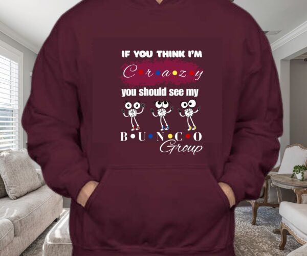 🎉 Funny Bunco Hoodie | CRAZY Friends Style Game Night Hoodie - Image 5