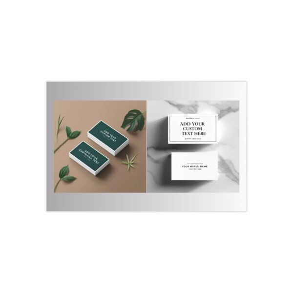 Stand Out & Make an Impression with Custom Custom Business Cards for Cleaning Services, Professional Networking Cards, Business Promotion, Unique Card Design, 100pc - Image 2
