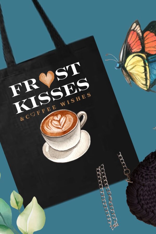 Coffee Wishes Tote Bag | Frost Kisses Winter Tote – JOYSHOP10