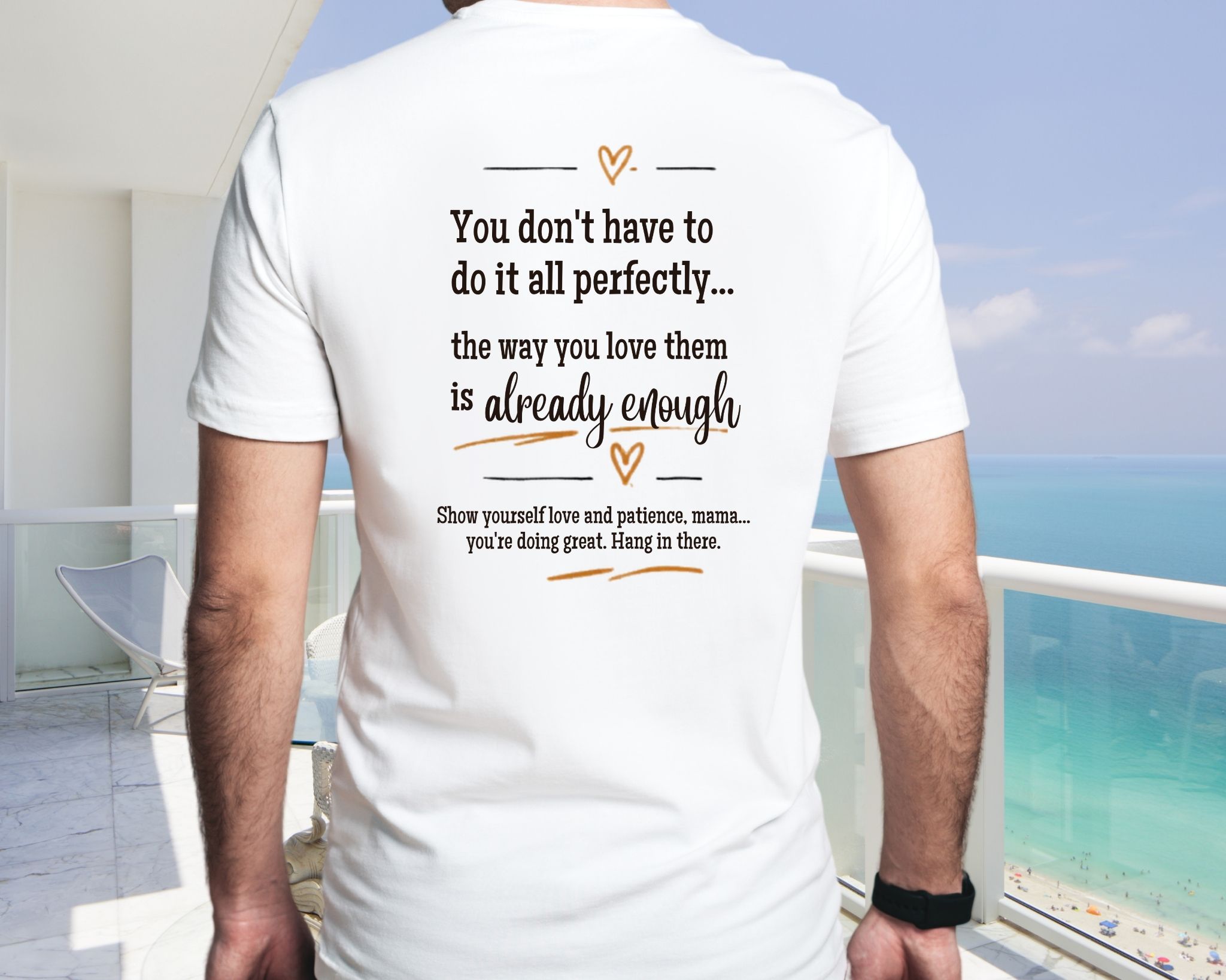 You are Already Enough Mama Inspirational Motherhood Apparel - Image 3